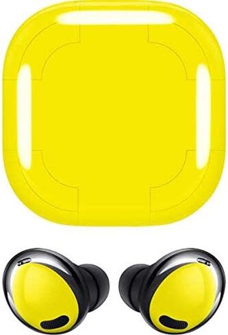 Skinit Decal Audio Skin Compatible with Galaxy Buds Pro Originally Designed Yellow Design in Kuwait