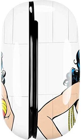 غلاف صوتي من Skinit متوافق مع Samsung Galaxy Buds Pro - تصميم Warner Bros Wonder Woman المرخص رسميًا in Kuwait