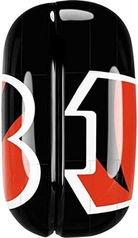 غلاف صوتي من Skinit متوافق مع Galaxy Buds Pro - تصميم شعار كبير مرخص رسميًا من NFL Cincinnati Bengals in Kuwait