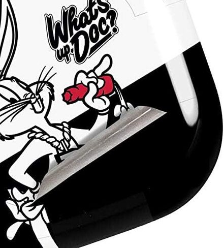 ملصق صوتي من Skinit متوافق مع Samsung Galaxy Buds Pro - تصميم Warner Bros Retro Bugs Bunny المرخص رسميًا in Kuwait