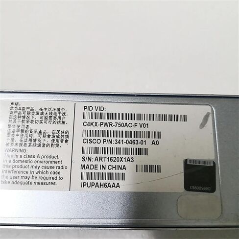 مصدر الطاقة 341-0463-01 A0 750 واط تم اختباره بالكامل C4KX-PWR-750AC-F in Kuwait