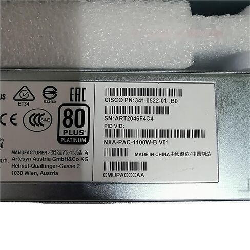 1 قطعة ل N6K-C6001 التبديل التيار الكهربائي 341-0522-01 NXA-PAC-1100W-B in Kuwait