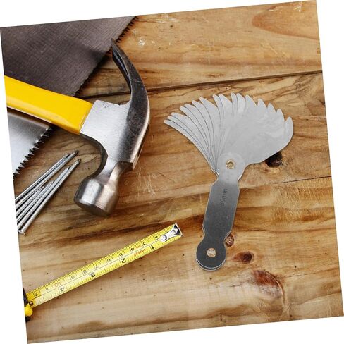Outanaya Radius Gauge Set Portable Metal Measuring Tool for Concave Convex Measurements Accurate Radius Meter for Woodworking and Engineering Applications in Kuwait