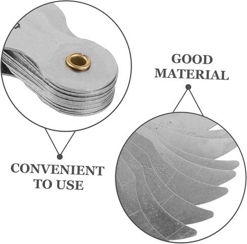 Radius Gauge Assorted Measuring Tool for Concave and Convex Arc Measurement Precision Radius for Various Applications User Friendly Design for Accurate Results in Kuwait