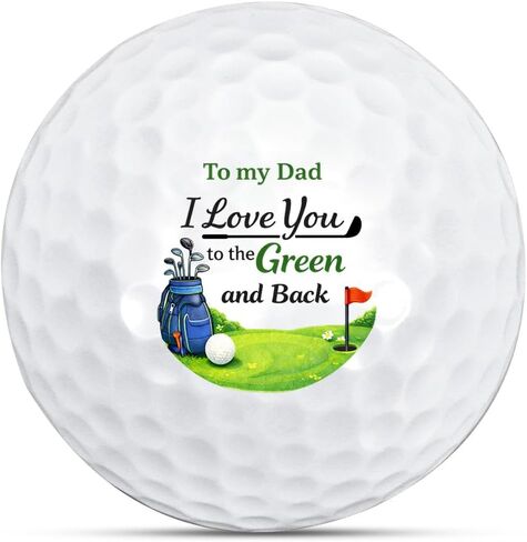 Octamber Dad Golf Gifts - Dad Golf Balls Birthday Gifts for Men, Expecting Dads to Be Gender Reveal Ideas, Fathers Day Birthday Christmas Golfing Accessories for Men Golfers Husband Boyfriend in Kuwait