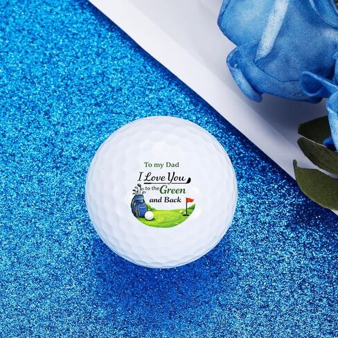 Octamber Dad Golf Gifts - Dad Golf Balls Birthday Gifts for Men, Expecting Dads to Be Gender Reveal Ideas, Fathers Day Birthday Christmas Golfing Accessories for Men Golfers Husband Boyfriend in Kuwait