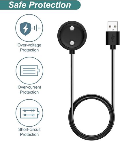 Charger for SUUNTO 9 Peak Pro/Vertical/Race/Race S/Ocean/Nautic (3.3ft/1m) | Replacement Charging Dock with USB Cable Cord for SUUNTO GPS Sport Watch in Kuwait