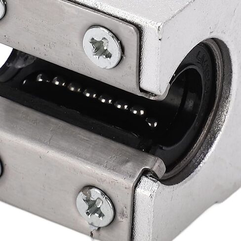 4 قطع من سبائك الألومنيوم بمحمل الحركة الخطية SBR10UU لأدوات آلة CNC، دقة عالية، عمر خدمة طويل، تستخدم على نطاق واسع في التطبيقات الصناعية in Kuwait