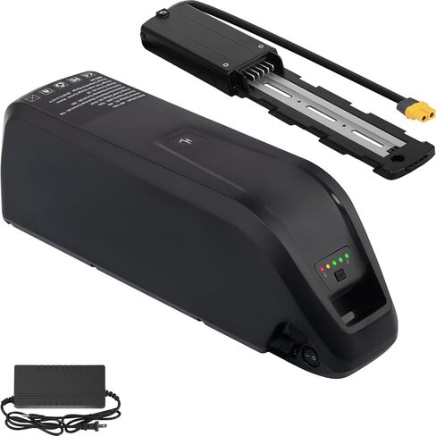 36V 10.4Ah Power Pack – 30A BMS, 5-Pin Base, USB Port, Power Switch, Indicator Light & Safety Lock Compatible with 0–750W Ebike Motors in Kuwait