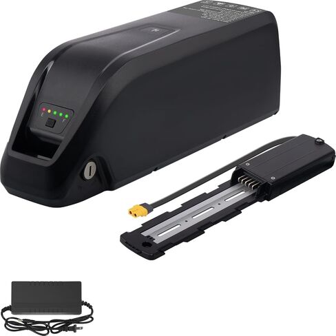 36V 10.4Ah Power Pack – 30A BMS, 5-Pin Base, USB Port, Power Switch, Indicator Light & Safety Lock Compatible with 0–750W Ebike Motors in Kuwait