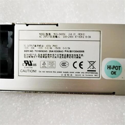 M1S-3400V for Server Power Supply B013040006 400W Fully Tested in Saudi Arabia
