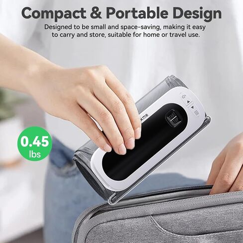 Checkme Rechargeable Blood Pressure Monitor, Automatic Upper Arm BP Machine, Large Clear Numbers, 2-User Mode, 2x199 Memories, Large Cuff, Unlimited Cloud Storage via Bluetooth APP in Kuwait