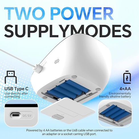 جهاز قياس ضغط الدم الإلكتروني من أعلى الذراع مع شاشة LED كبيرة، سوار قابل للتعديل، خيارات طاقة USB من النوع C وDC، تشغيل بلمسة واحدة، قراءات قياس الذبذبات الدقيقة، جهاز BP للاستخدام المنزلي in Kuwait