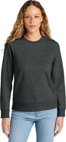 District Women’s V.I.T. Fleece Crew, Casual Pullover Sweatshirt in Kuwait