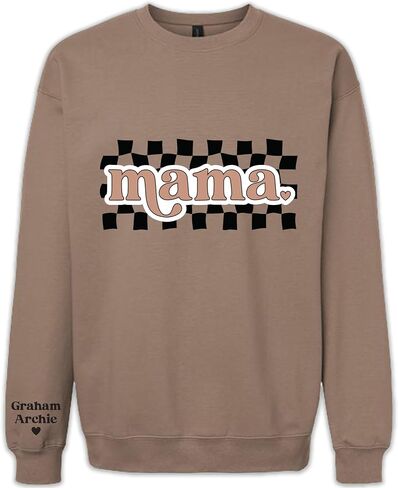 Personalized Sweatshirt, Crewneck for Women, First Time Mom Gifts in Kuwait