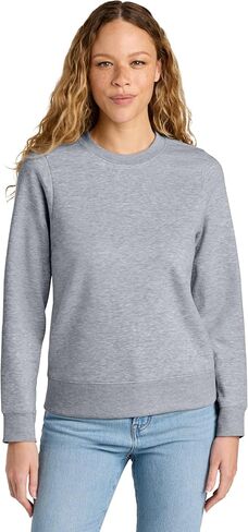 District Women’s V.I.T. Fleece Crew, Casual Pullover Sweatshirt in Kuwait