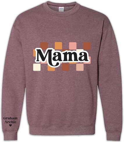 Personalized Sweatshirt, Crewneck for Women, First Time Mom Gifts in Kuwait