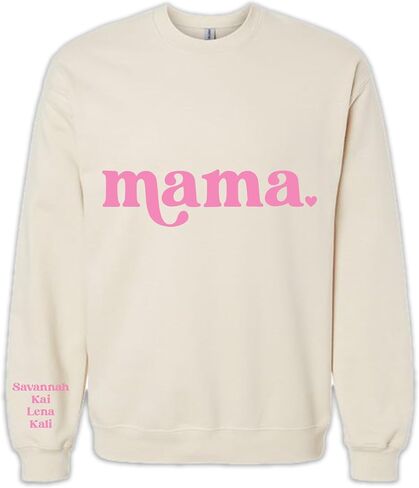 Personalized Sweatshirt, Crewneck for Women, First Time Mom Gifts in Kuwait