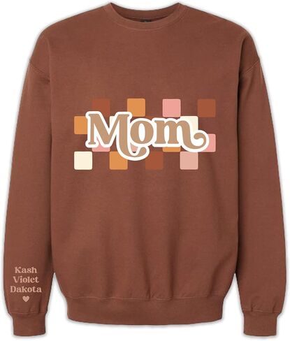 Personalized Sweatshirt, Crewneck for Women, First Time Mom Gifts in Kuwait