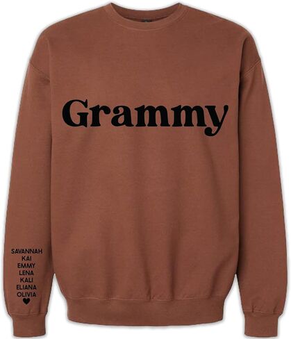 Personalized Sweatshirt, Crewneck for Women, First Time Mom Gifts in Kuwait