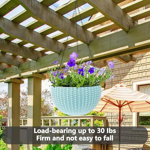 Hanging Baskets Chains 4 Leads Hanging Chains Flower Pot Hanger Replacement Plant Hangers for Planters and Lanterns in Kuwait