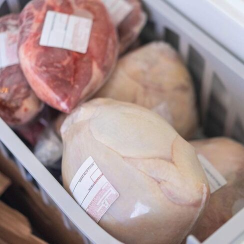 Poultry Shrink Bags (13x20) Zip Ties and Labels, 3 MIL, BPA/BPS Free, 3MIL, MADE IN USA (50) in Kuwait