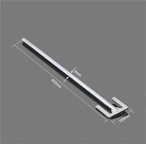 1pc 304 Stainless Steel Dispersing Anchor Paddle - 40-110mm Width, 300-400mm Length, Stirring Blade for Efficient Mixing & Blending in Laboratory Applications in Kuwait
