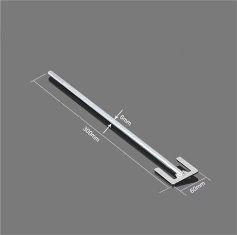 1PC 304 Stainless Steel Laboratory Dispersing Anchor Paddle - 40-110mm Width, 300-400mm Length, Corrosion-Resistant Stirring Blade for Mixing & Agitation, Durable Mixing Tool in Kuwait