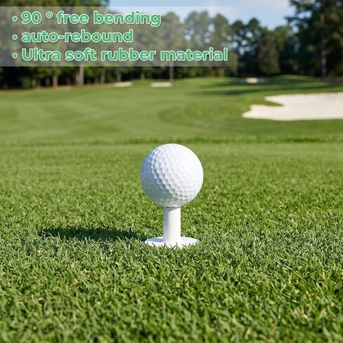 5 Pack Rubber Golf Tees for Mats, Golf Tee Holder for Driving Range & Simulator, Mixed Size for Driving Range & Indoor and Outdoor Golf Hitting Mats in Kuwait