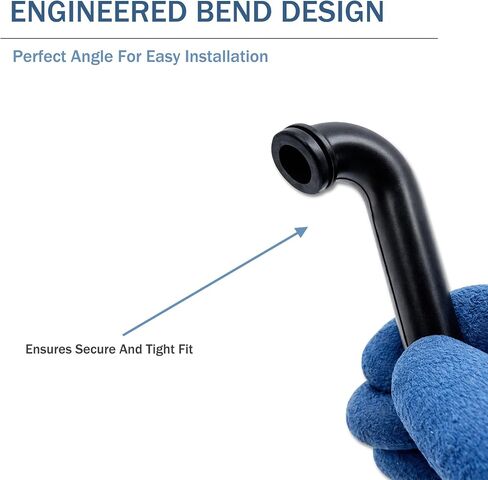 794683 Breather Tube Replaces 697113 for Briggs & Stratton, Compatible with Most 215000 Model Engines, Durable Rubber Replacement Hose, 4 Pack in Kuwait