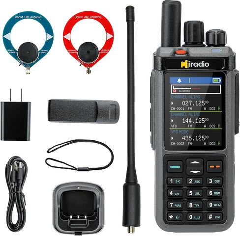 Y23UV-98 راديو ثنائي الاتجاه بقدرة 10 وات مع CB/SSB/HF، ومكرر النطاق المتقاطع، وتوافق هوائي 1024 CH وهوائي دونات - راديو هام عالي الطاقة لاتصالات الهواة والمغامرات الخارجية in Kuwait