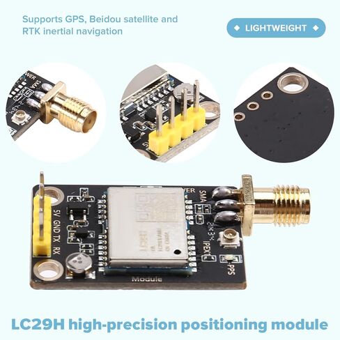 لوحة محطة قاعدة RTK مع Quectel LC29H Dual Band L1 L5، توفر مخرجات بيانات عالية وRTCM LC29HDA in Kuwait