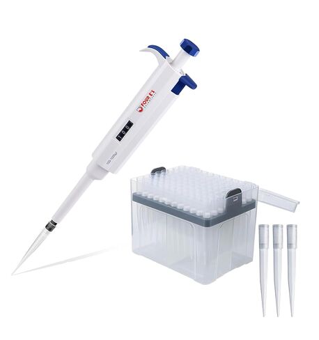 FOUR E'S SCIENTIFIC 100uL-1000uL Pipettes with 1mL Filter Pipette Tips 96pcs in Kuwait