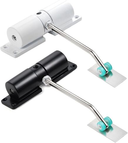 Door Closer, Hydraulic Invisible Household Simple Small Door Closers Buffer Closing Spring Automatic Silent Opener 60KG in Kuwait