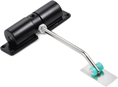 Door Closer, Hydraulic Invisible Household Simple Small Door Closers Buffer Closing Spring Automatic Silent Opener 60KG in Kuwait