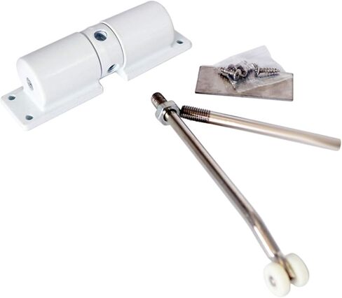 Door Closer, Hydraulic Invisible Household Simple Small Door Closers Buffer Closing Spring Automatic Silent Opener 60KG in Kuwait
