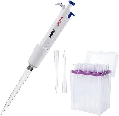 FOUR E'S SCIENTIFIC 1-10ml Pipette with 24pcs 10ml Pipette Tips in Kuwait