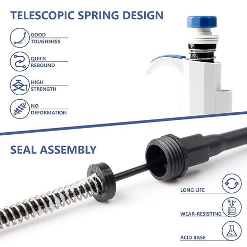 FOUR E'S SCIENTIFIC 1-10ml Pipette with 24pcs 10ml Pipette Tips in Kuwait