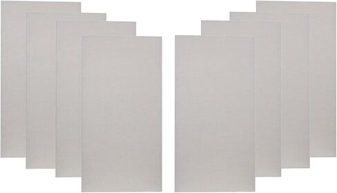 مجموعة غرفة المعالجة الصوتية السكنية للمكتب المنزلي من ATS Acoustics، لوحة صوتية ممتصة للصوت مكونة من 8 قطع بمساحة 120-200 قدم مربع (كريمي) in Kuwait