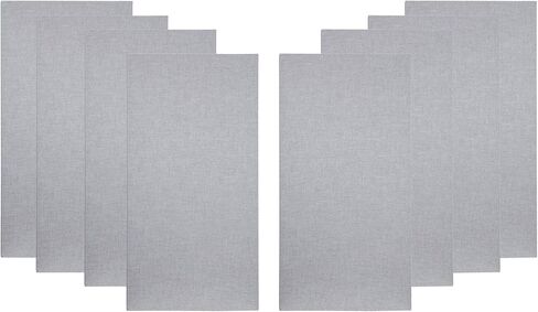 مجموعة غرفة المعالجة الصوتية السكنية للمكتب المنزلي من ATS Acoustics، لوحة صوتية ممتصة للصوت مكونة من 8 قطع بمساحة 120-200 قدم مربع (كريمي) in Kuwait