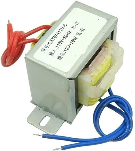 CAARLA EI Power Transformer EI57*30 Power Transformer 110V to 12V 1.67A 110V Voltage 20W 50-60HZ 20VA in Kuwait