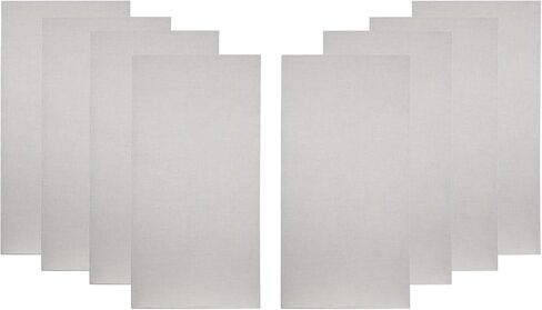 مجموعة غرفة المعالجة الصوتية السكنية للمكتب المنزلي من ATS Acoustics، لوحة صوتية ممتصة للصوت مكونة من 8 قطع بمساحة 120-200 قدم مربع (كريمي) in Kuwait
