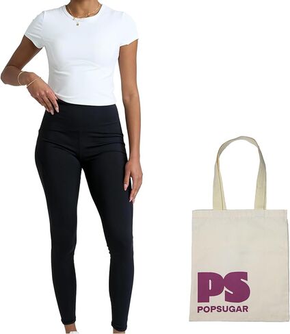 Two Piece Workout Set for Women High Waist Leggings and Short Sleeve Athletic Tops Matching Pilates Gym Sets Yoga Outfits in Saudi Arabia