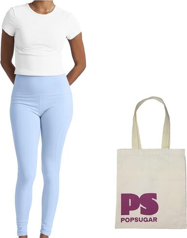 Two Piece Workout Set for Women High Waist Leggings and Short Sleeve Athletic Tops Matching Pilates Gym Sets Yoga Outfits in Saudi Arabia