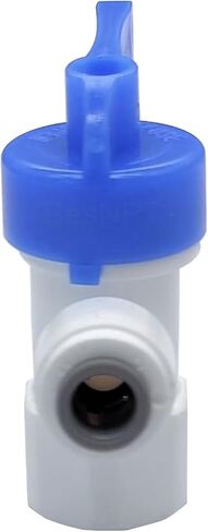2Pcs Quick Connect Tank Ball Valve, 1/4" Female NPT x 3/8" OD Quick Connect For Water Purification Systems And Reverse Osmosis System Pressurized Water Storage Tank in Kuwait