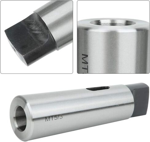 Mingzhe Morse Taper Drill Sleeve MT5 to MT3 Heavy Duty Reduction Sleeve for Improved Precision Machining High Speed Steel 1 Unit in Kuwait