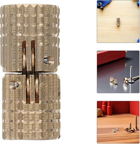 10pcs 8mm Solid Copper Barrel Hinges Hidden Door Hardware Concealed Hinges for Cabinets Jewelry Boxes Wood Furniture with 180° Opening Angle in Kuwait