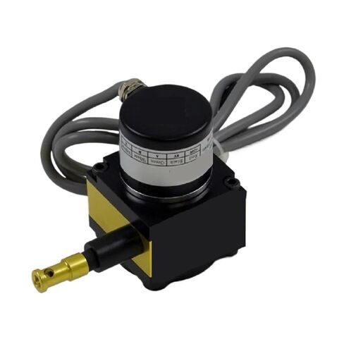 1pcs CALT Draw-Wire Displacement Sensor 1000MM Stroke Wire Encoder Position Transducer 4-20MA 0-10V 0-10K OHM Analog Signal Output(0-10Kohm) in Kuwait