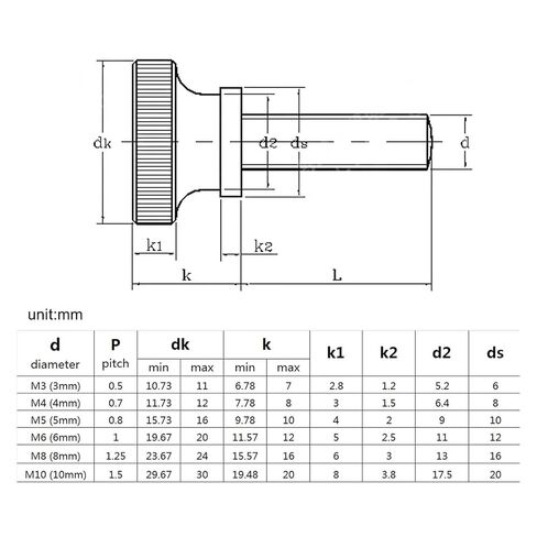 Hand TighteThumb Nut,Knob Thumb Nut Double Deck Curtain Wall Glass Knurl High Step Head Hand Tighten Thumbscrew in Saudi Arabia
