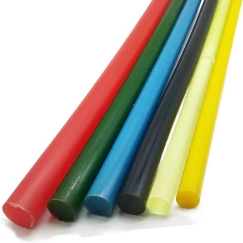 Urethane rod, Polyurethane Round Rod 75A Hardness 20-100mm Diameter 500mm Length Multicolor(Grün,65x500mm) in Saudi Arabia